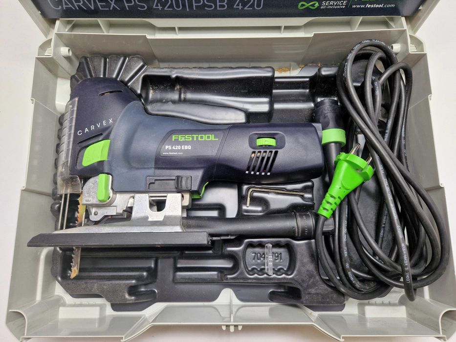 Wyrzynarka Festool PS 420 EBQ Walizka