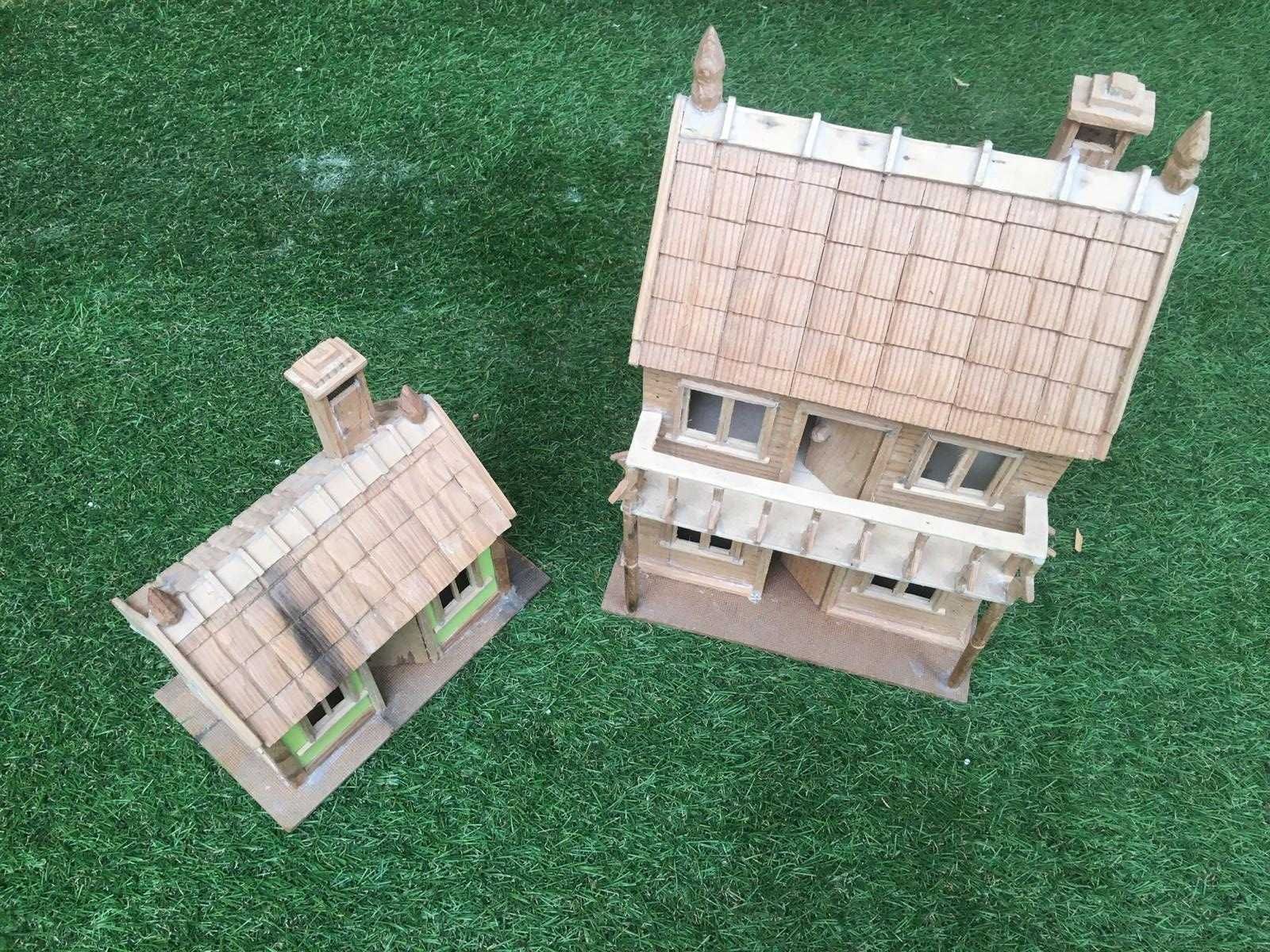 CONJUNTO DE CASAS EM MINIATURA antigas