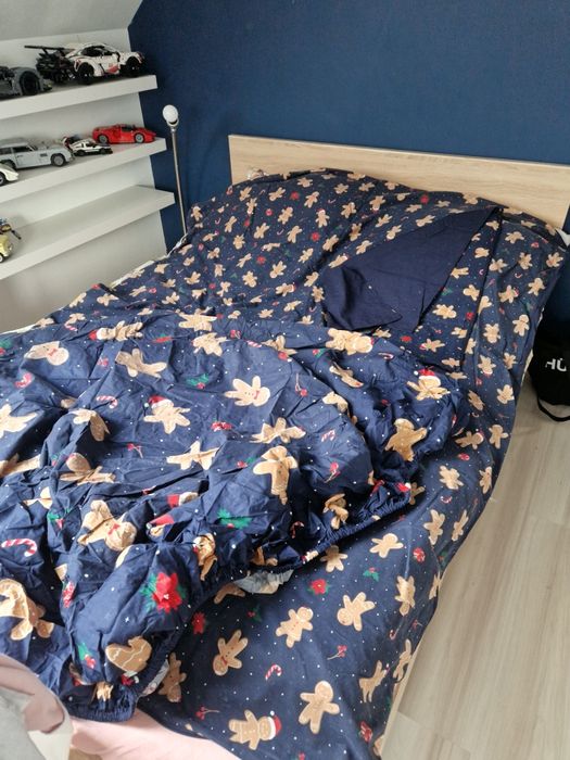 Home and You pościel świąteczna z prześcieradłem Gingersky 160 x 200