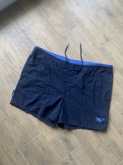 Spodenki Kąpielówki Męskie - Reebok - Rozmiar L - Granatowy