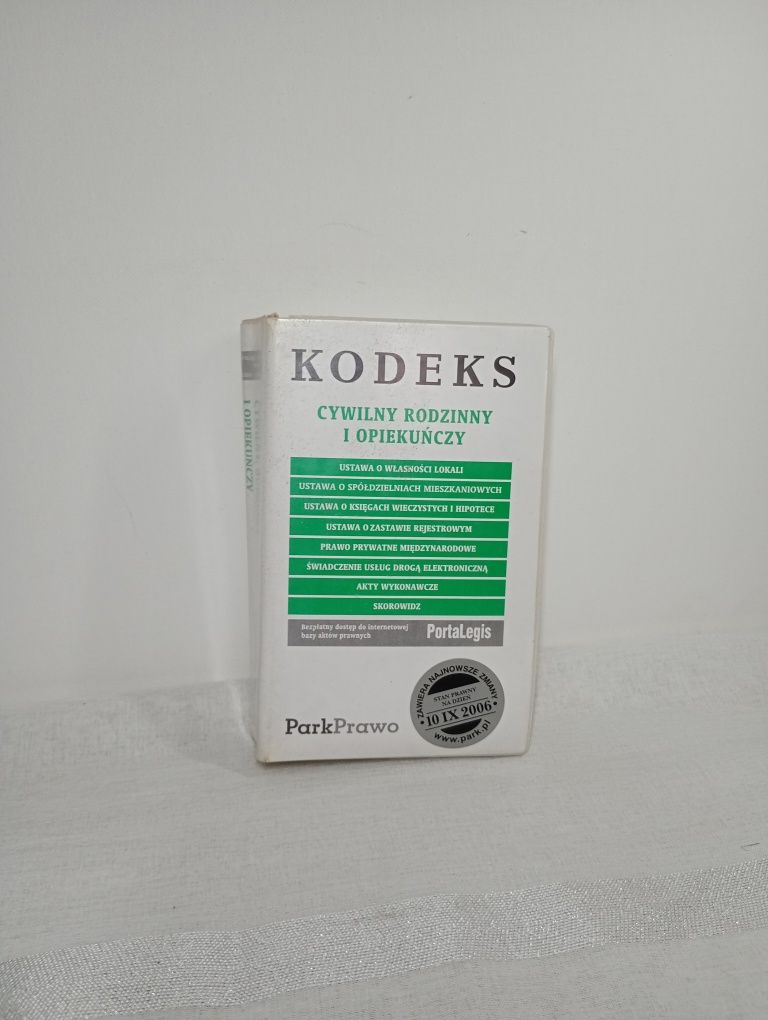 Kodeks cywilny, rodzinny i opiekuńczy.