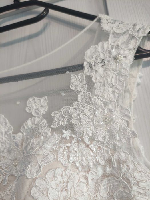 Suknia ślubna MIDI na przebranie ślub cywilny Afeodyta