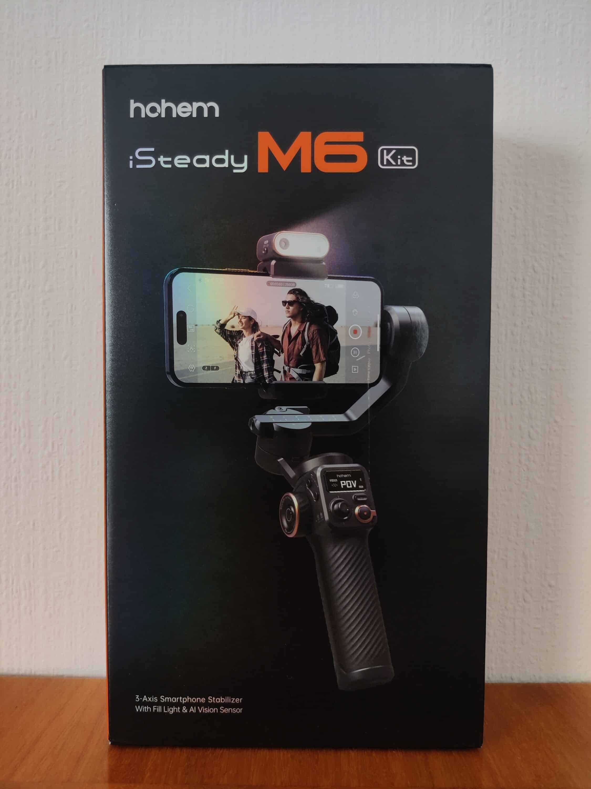 Стабилизатор / микрофон Hohem iSteady M6 для смартфона/камер GoPro FDR