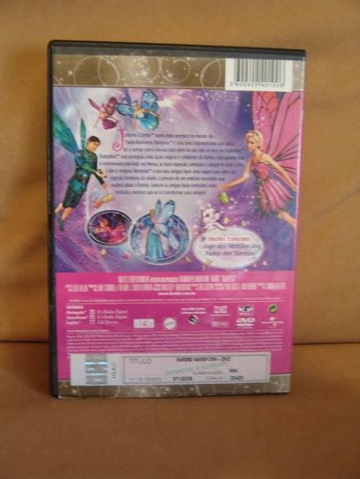 Dvd - Barbie Mariposa e Fada Princesa