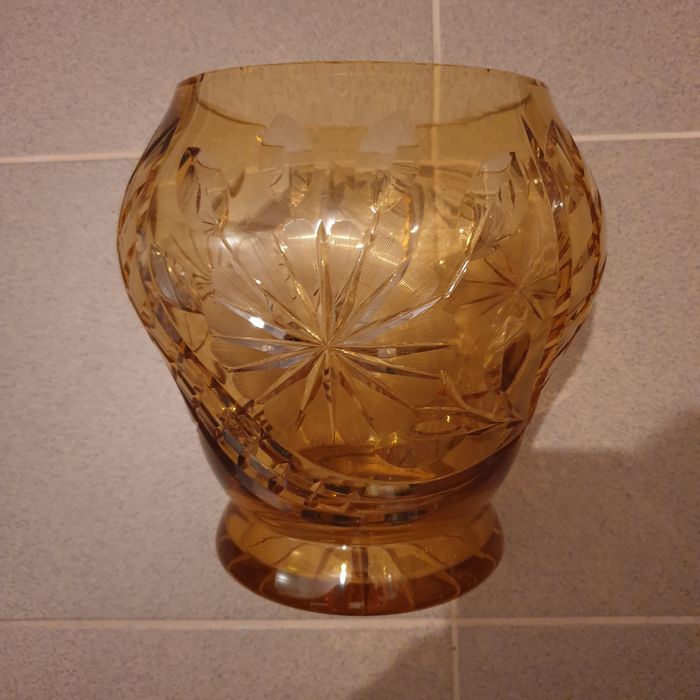 Bula kryształowa na poncz, Huta Julia, PRL