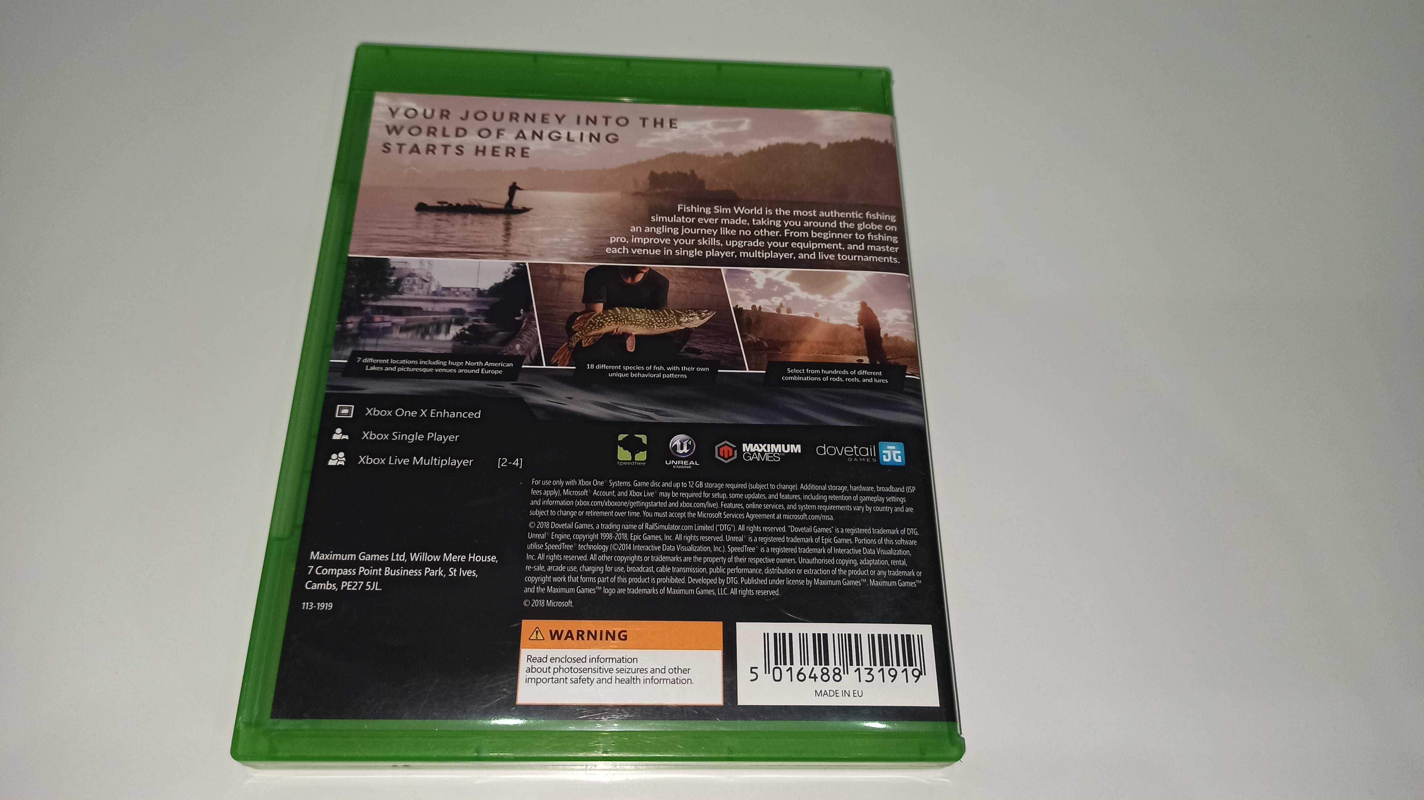 xbox one WĘDKARSTWO ŁOWIENIE Ryb FISHING SIM WORLD pl po polsku hit...