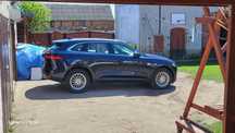 Jaguar F-Pace Jaguar f pace uszkodzony silnik