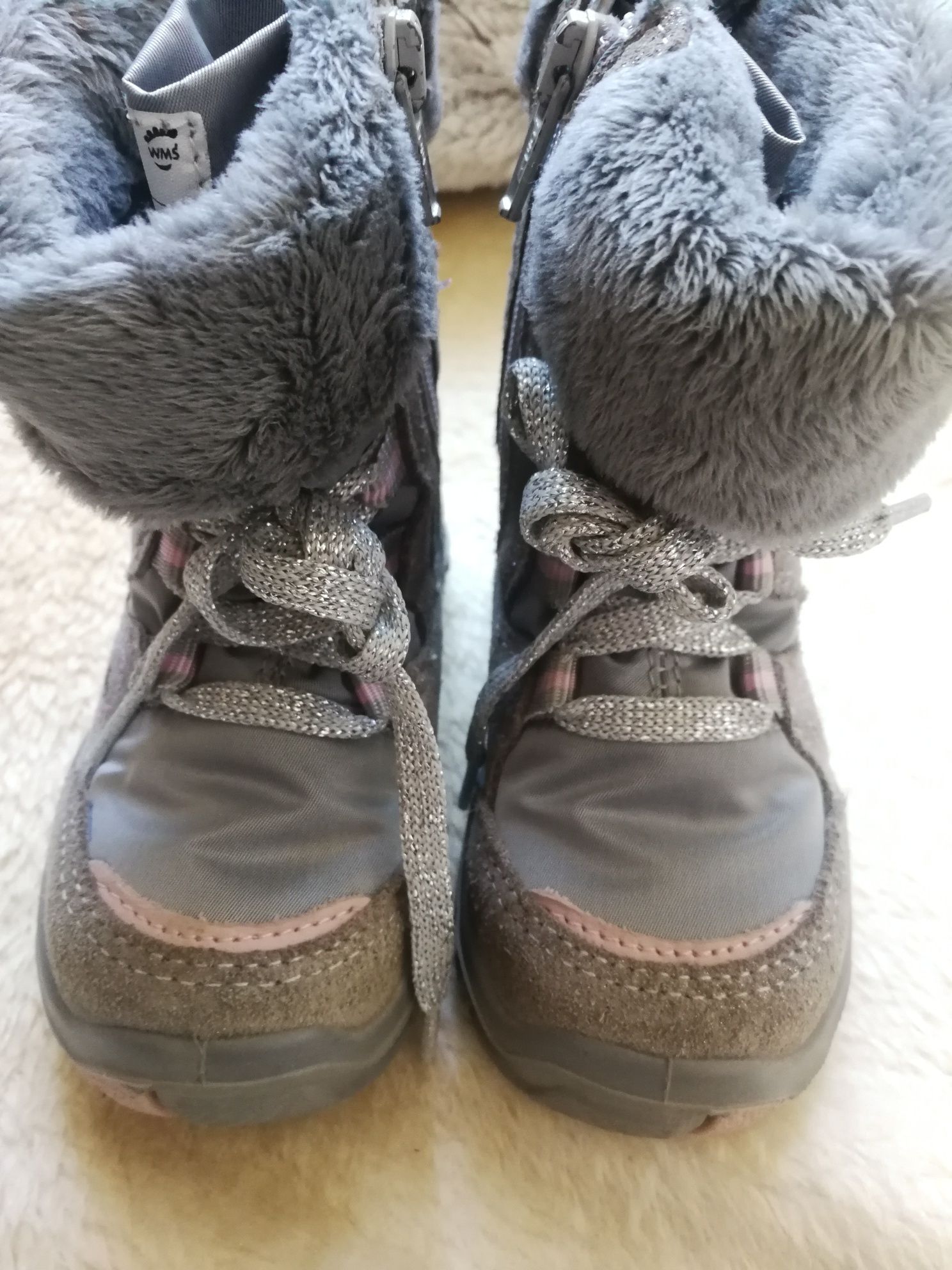 Buty zimowe dla dziewczynki 21