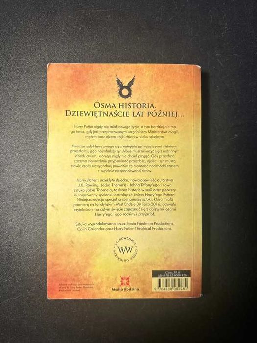 Książka Harry Potter i Przeklęte Dziecko