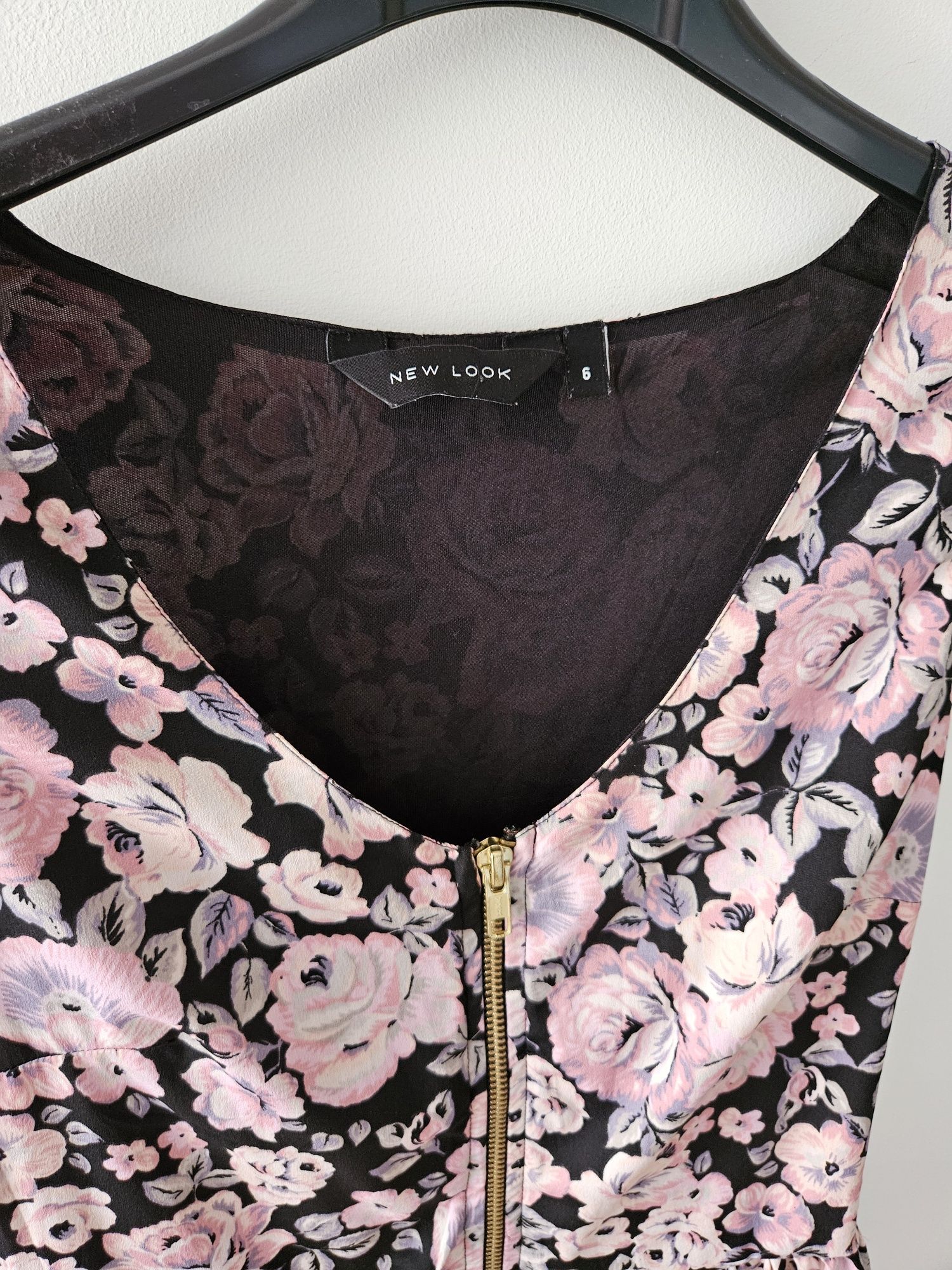 Sukienka New Look kwiaty zip