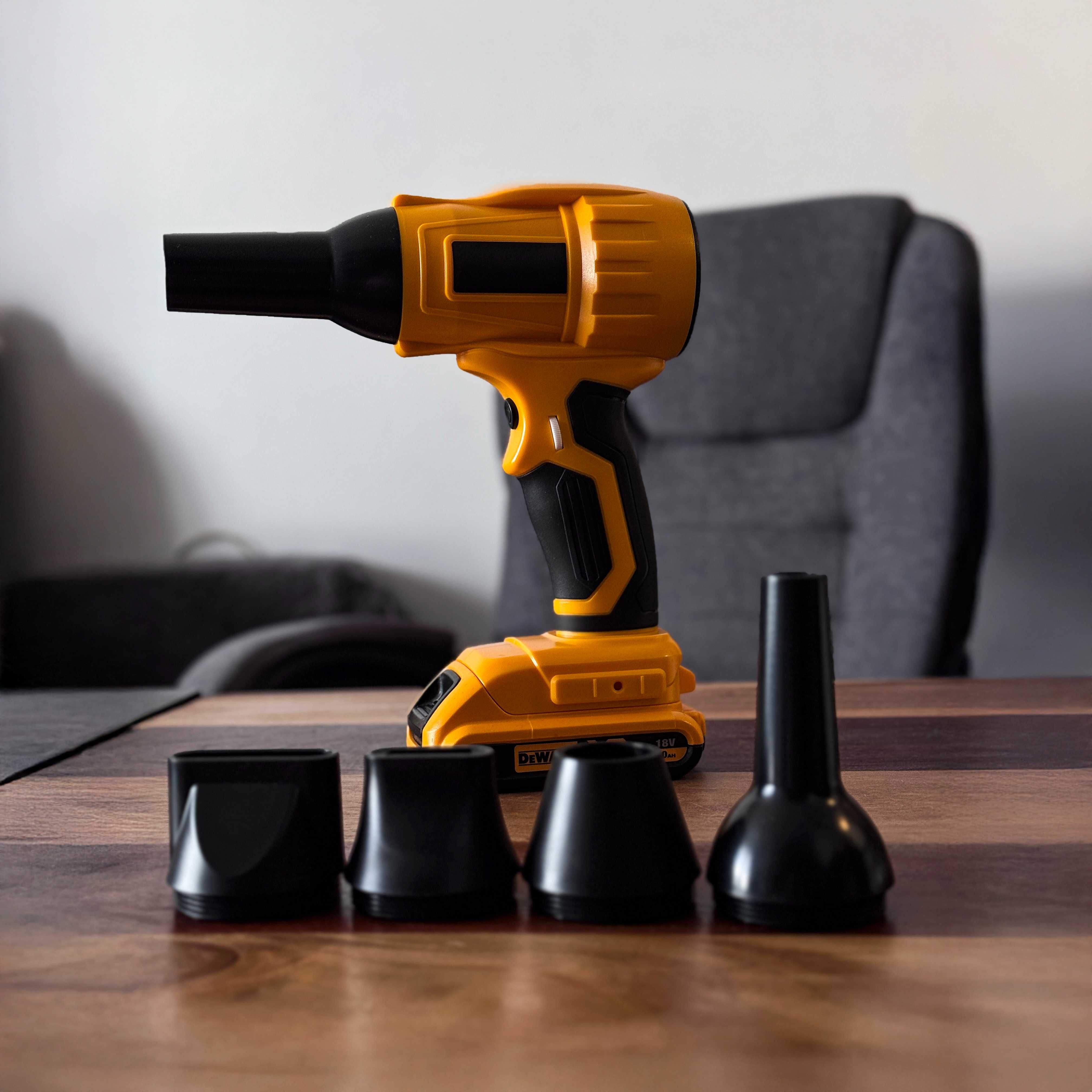 Dmuchawa Do Osuszania Lakieru Po Myciu Kompatybilna z AKU DEWALT 18V