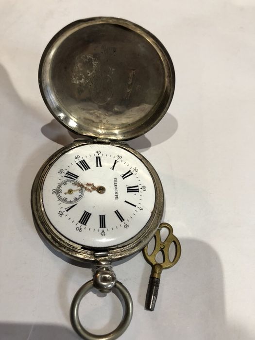 Zegarek kieszonkowy srebrny 1895roku