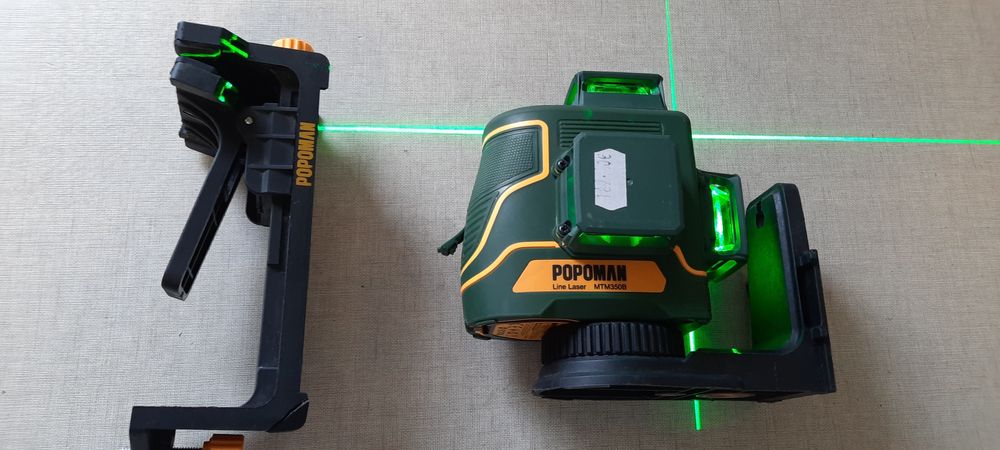 Laser POPOMAN MTM 350B a bateria  muito bom estado geral como novo