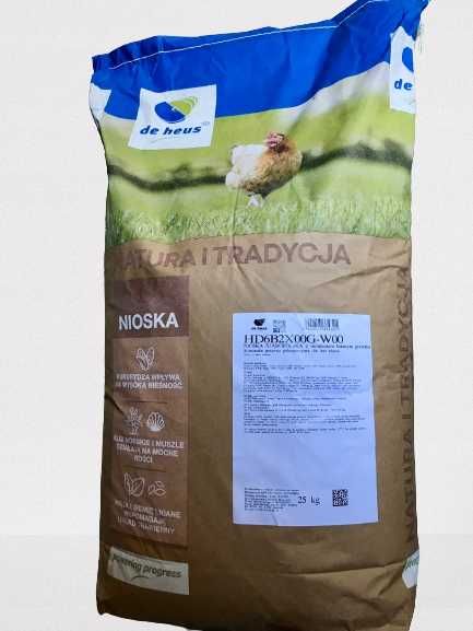 NIOSKA STAROPOLSKA- z siemieniem lnianym, granulat, 25kg