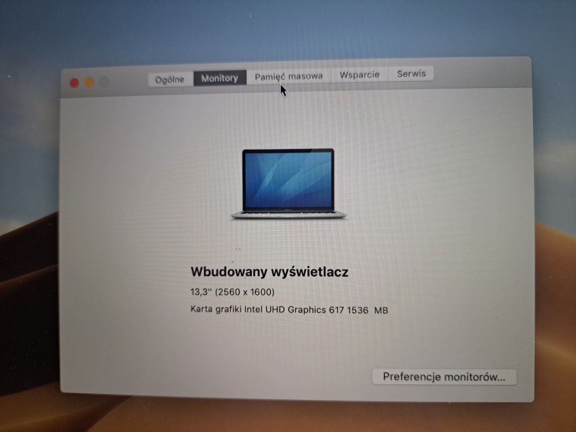 Macbook Air  Srebrny