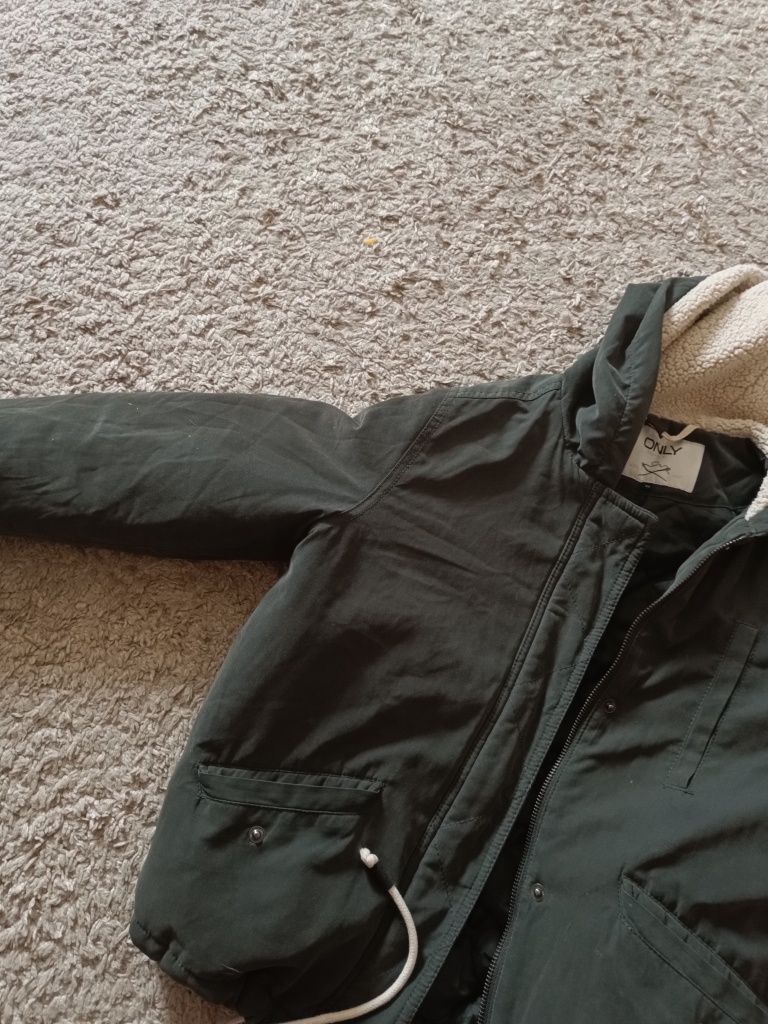 Kurtka only xs krótka khaki wiosna