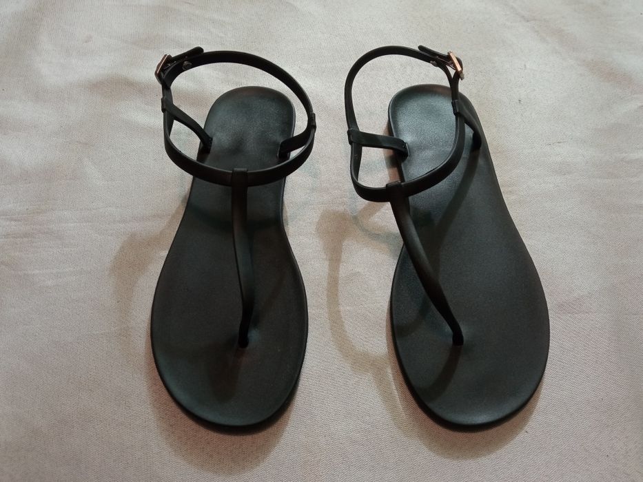 Sandały japonki czarne 40