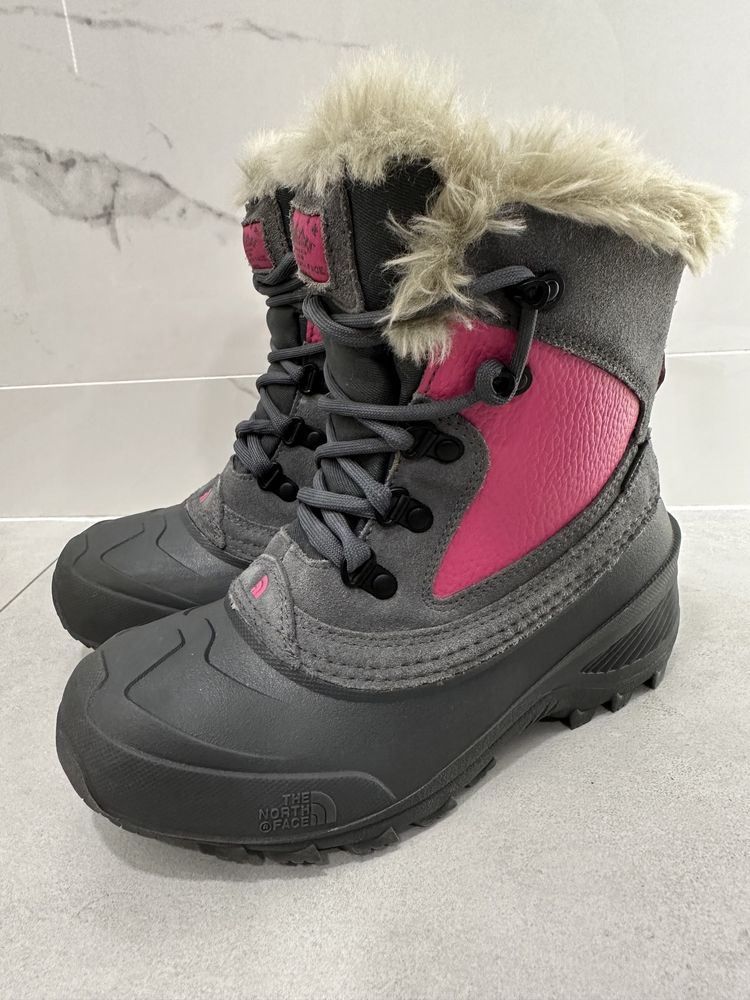 Buty zimowe śniegowce The North Face dla dziewczynki ciepłe 36