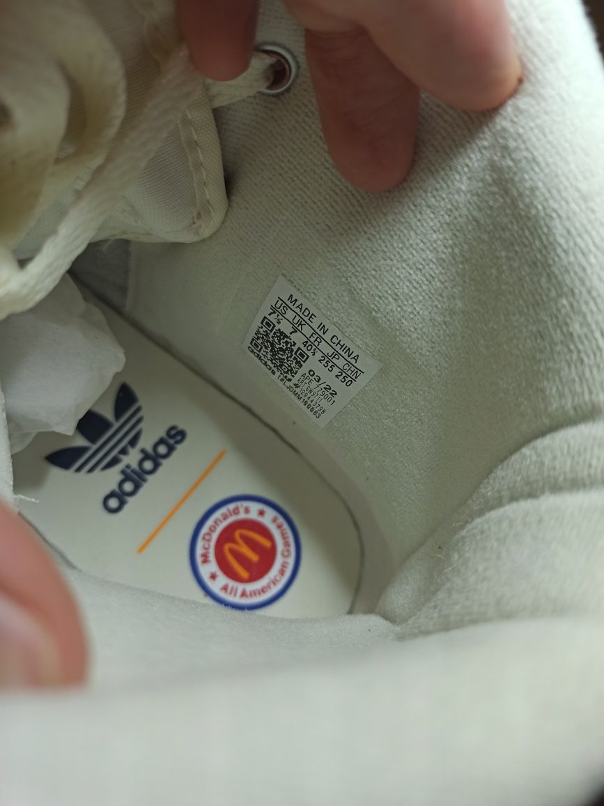 Нові чоловічі оригінальні adidas MsDonald's forum 84 hi x ee