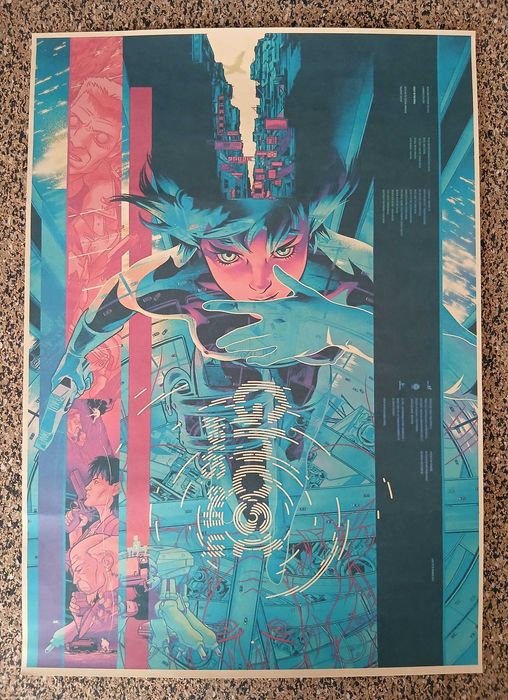 Poster - Ghost In The Shell Anime (papel kraft 30x42 cm)