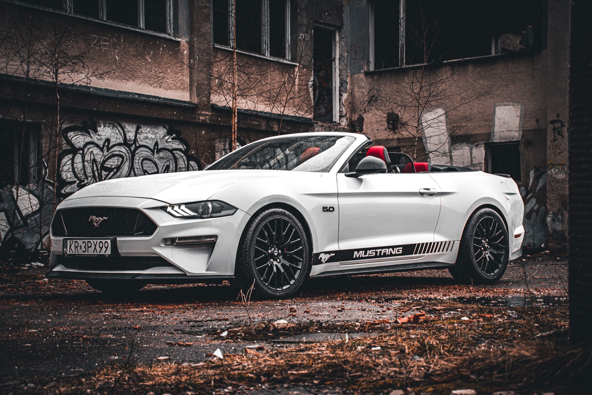 Ford Mustang GT 5.0 V8 Kabriolet Katowice. Promocja - wynajem