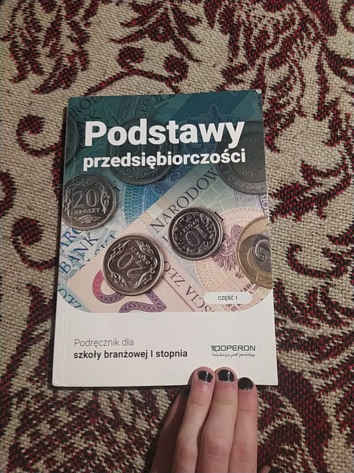 Sprzedam ksiazke podstawy przedsiebiorczosci