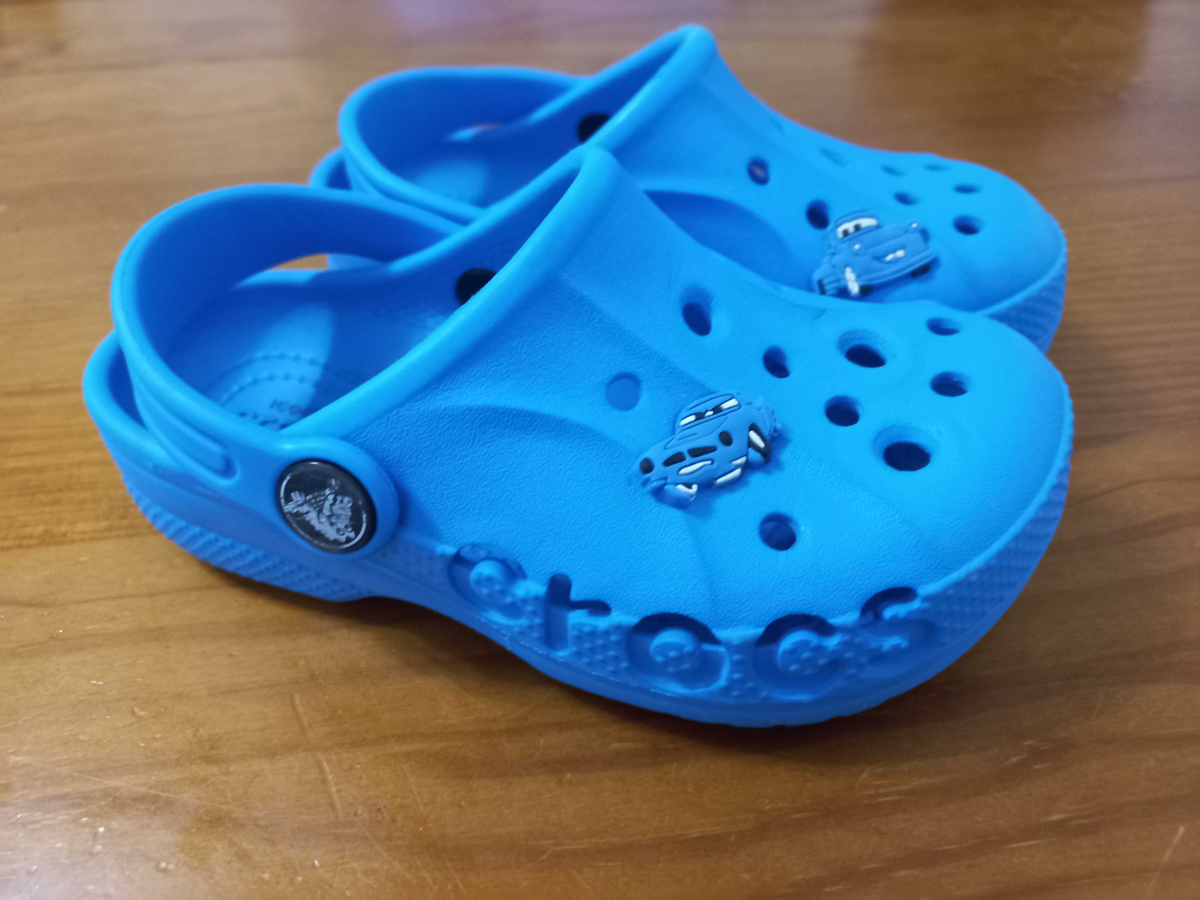 Crocs criança azuis