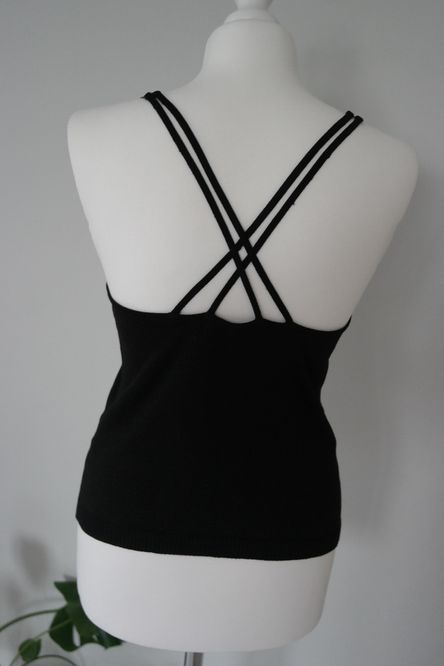 elegancka bluzka~ozdobne łańcuszki~River Island r.38~impreza~karnawał