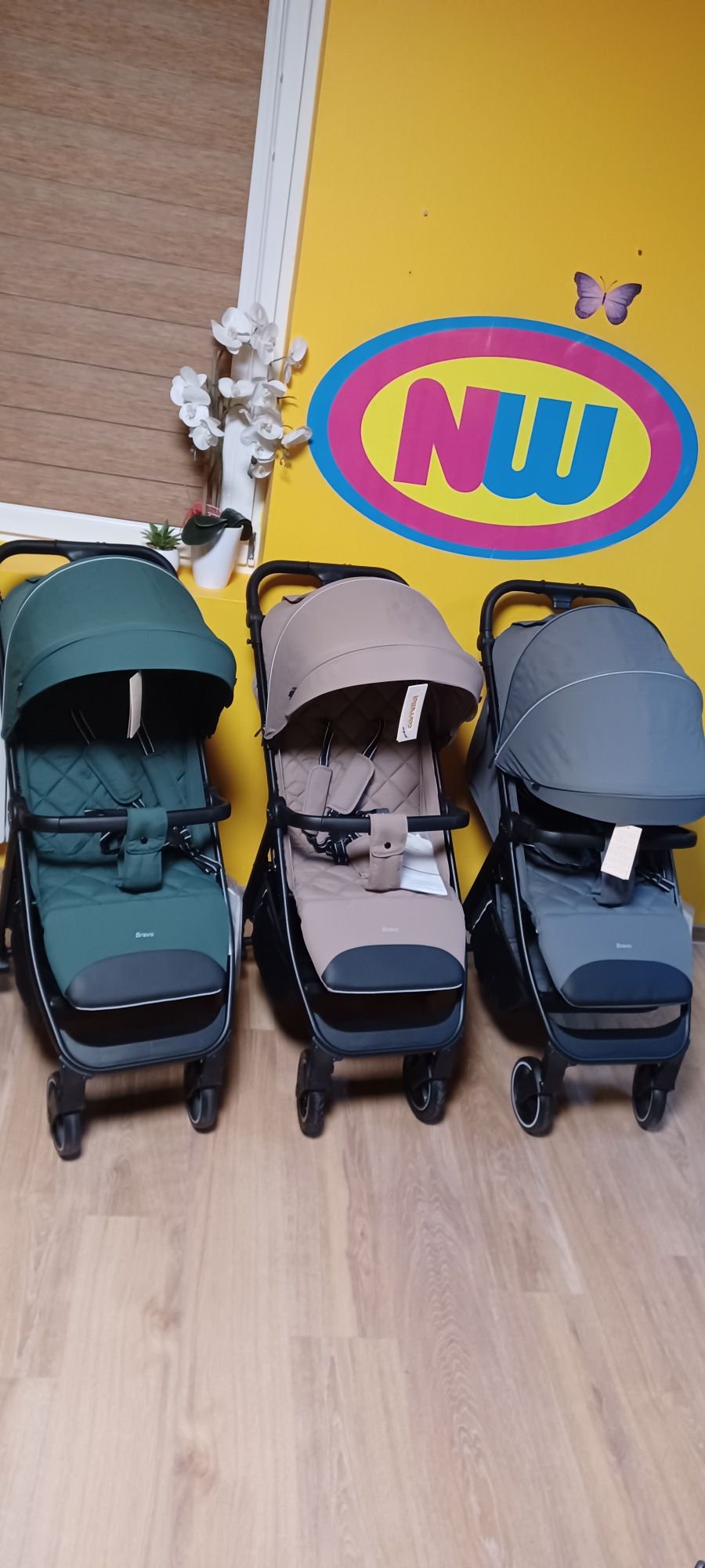 Carrello Bravo koła pompowane nowy SKLEP NW