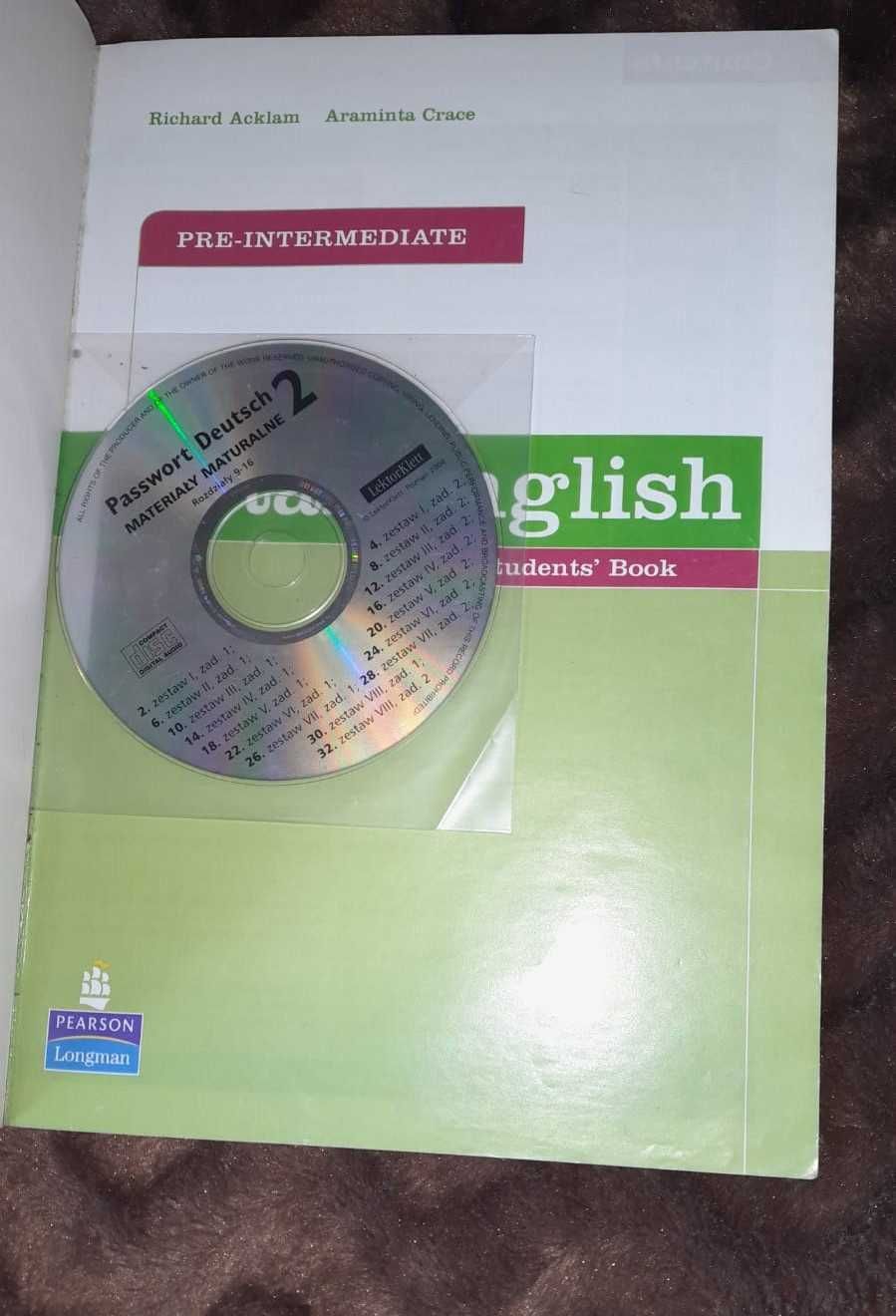 książka, podręcznik, angielski, Total English, Pre-intermediate