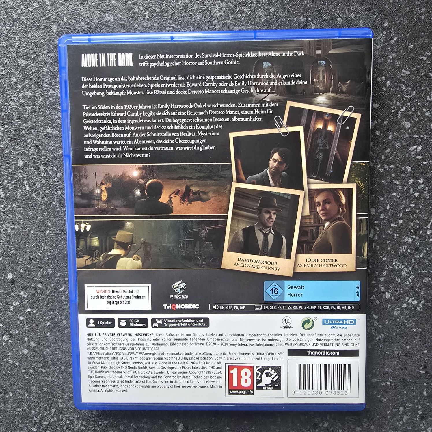 Alone in the Dark PlayStation 5 PS5 wersja PL