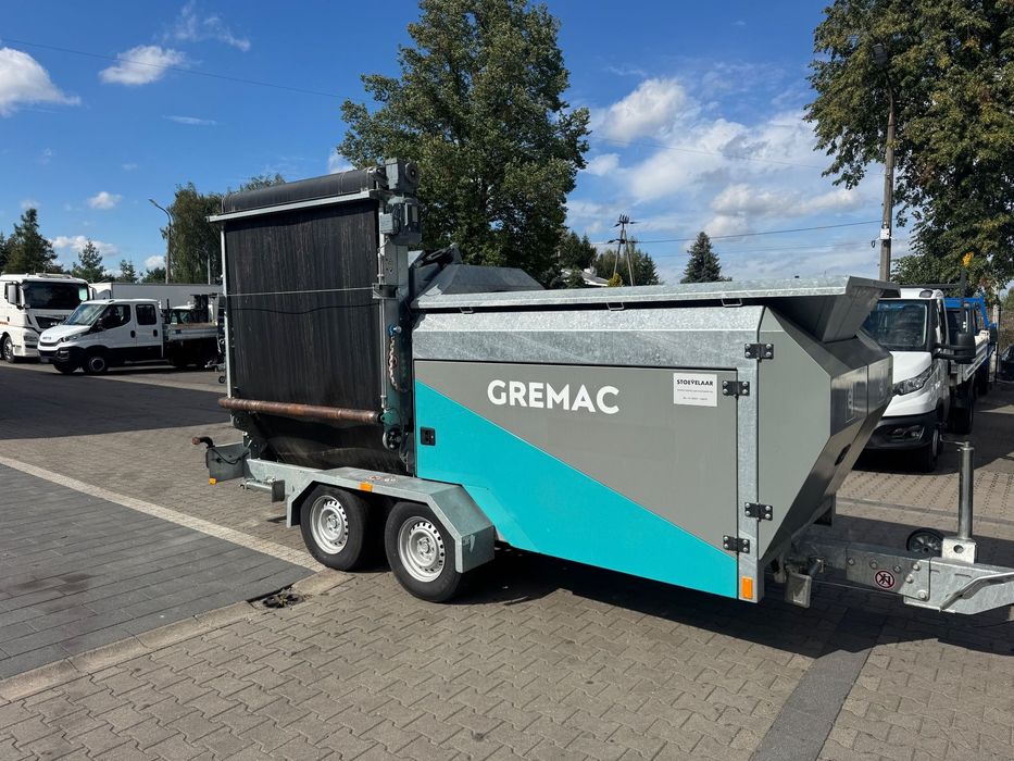 gremac e1  gremac e1 przesiewacz mobilny bębnowy, wydajność do 50m3
