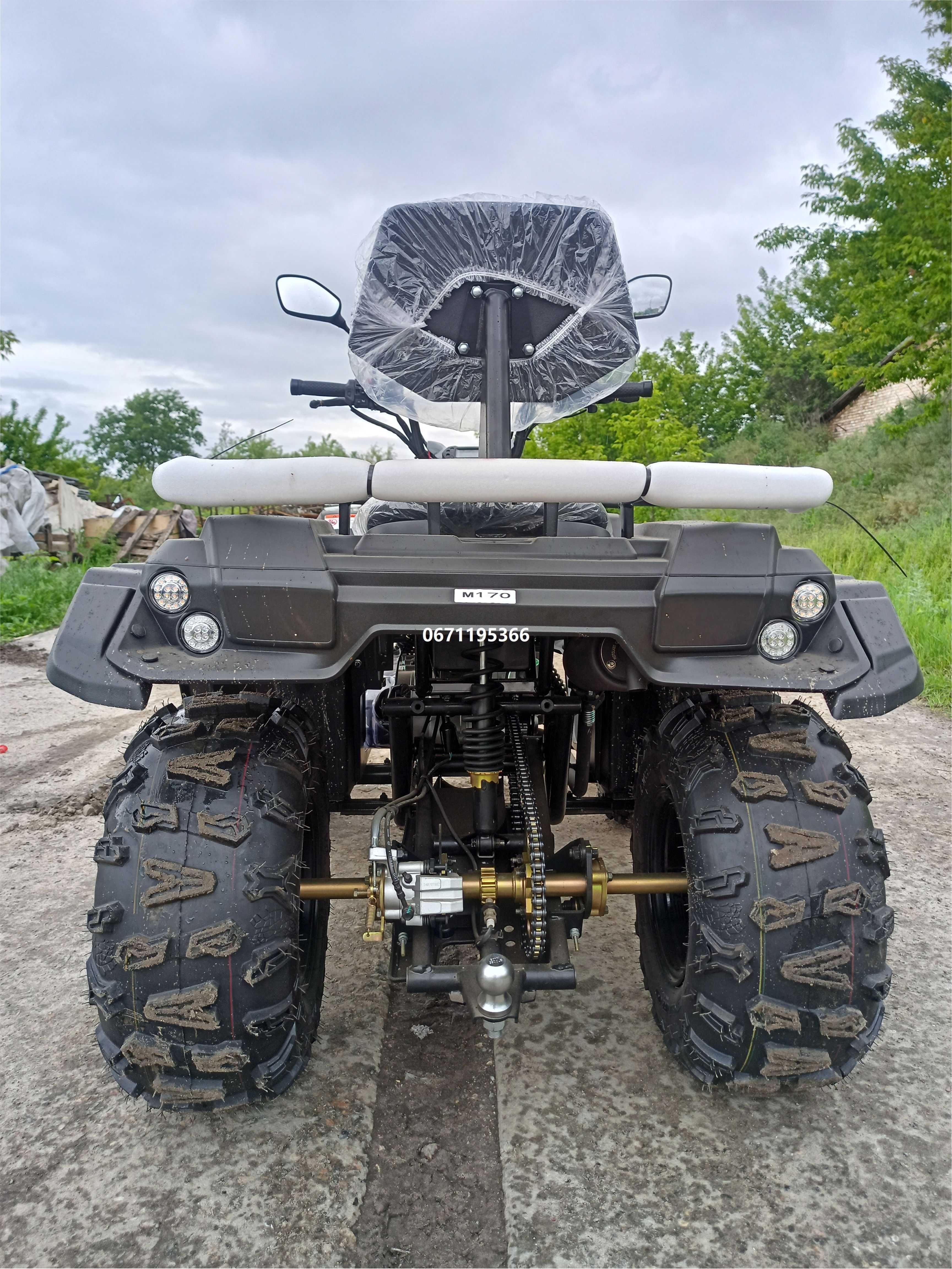 Квадроцикл LINHAI-YAMAHA M-170 двомісний Ямаха Лінхай доставка
