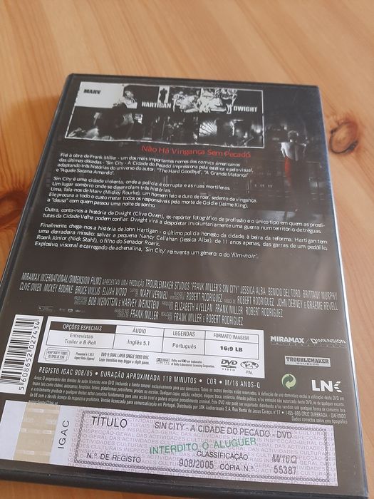 Sin City - A Cidade do Pecado (DVD)