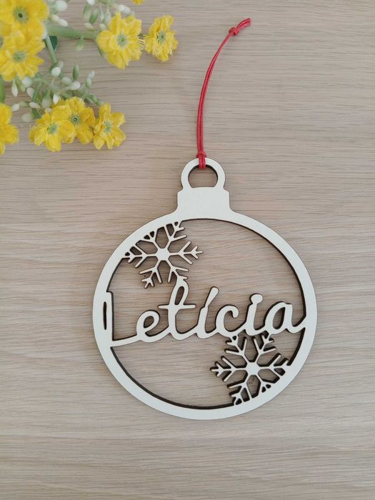Bolas de natal personalizadas