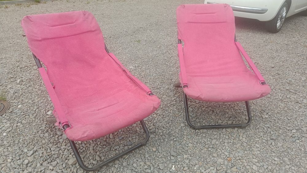 Leżaki ogrodowe/ turystyczne