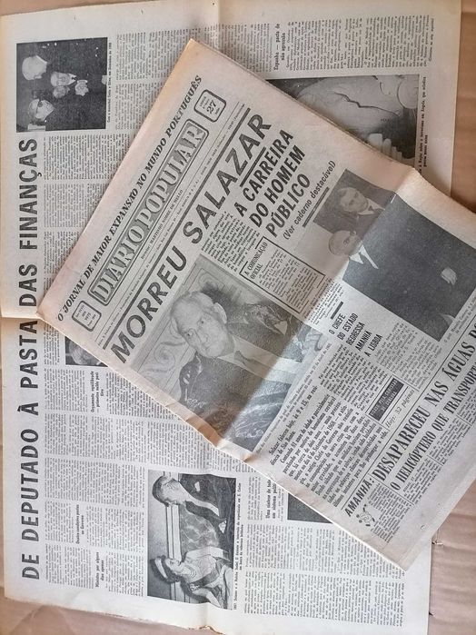 Morreu SALAZAR - A Carreira do Homem Público c/Caderno Destacável