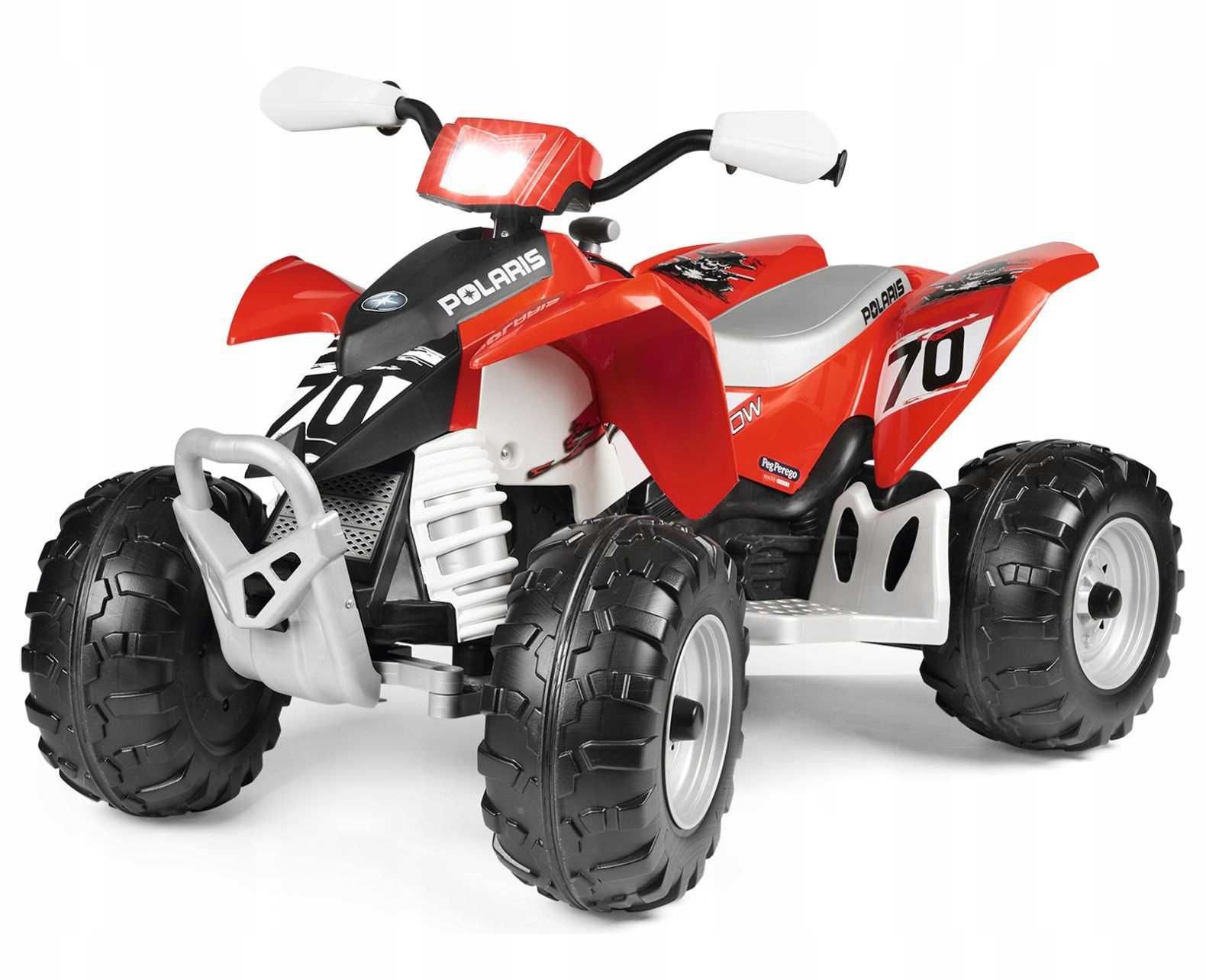 Quad PEG PEREGO POLARIS OUTLAW 330W nowość led dźwięki