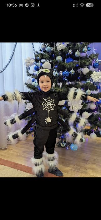 Карнавальний костюм павука 104-110