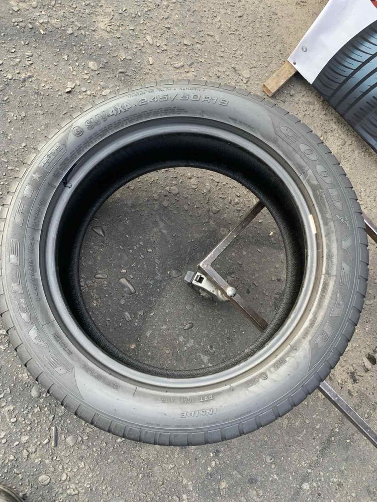 Шини 245/50 R19 Goodyear  літо 2021/19 р 7,5 мм