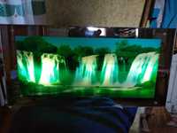 Картина-светильник водопад со звуками