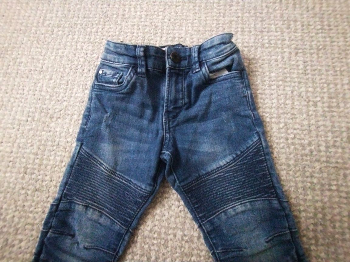 Spodnie spodenki legginsy skinny dziewczęce  Premium denim 98/104