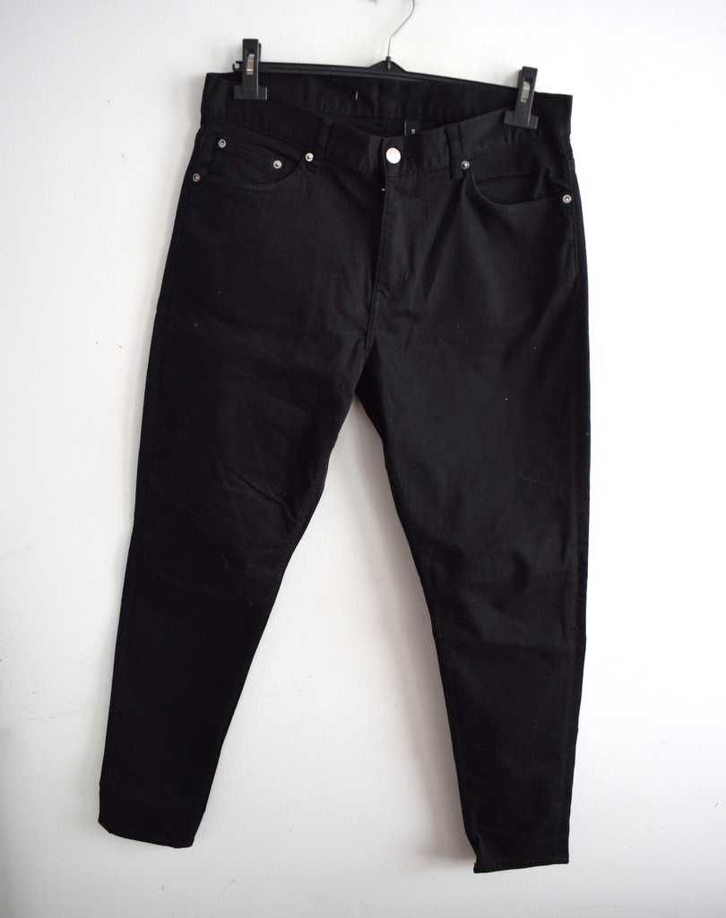Weekday Cone spodnie jeansy czarne męskie w31 l30 s m