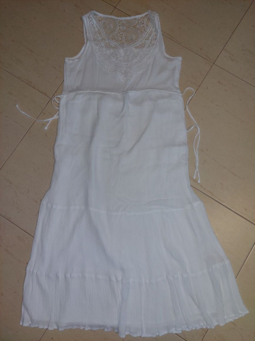 Vestido branco Sprinfield