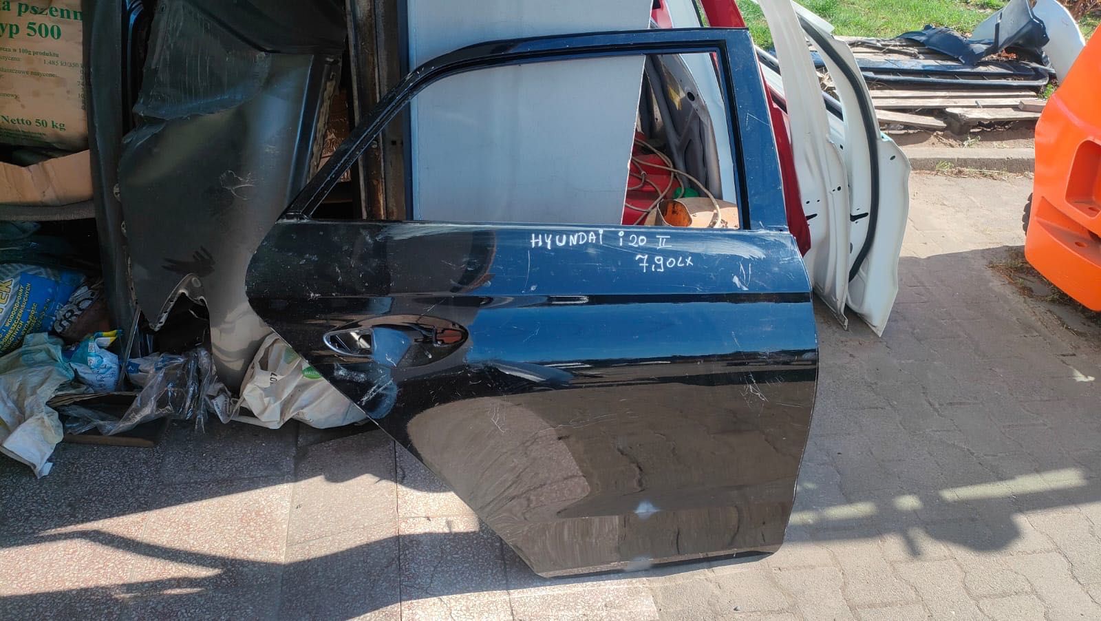 Drzwi tylne prawe Hyundai i20 II