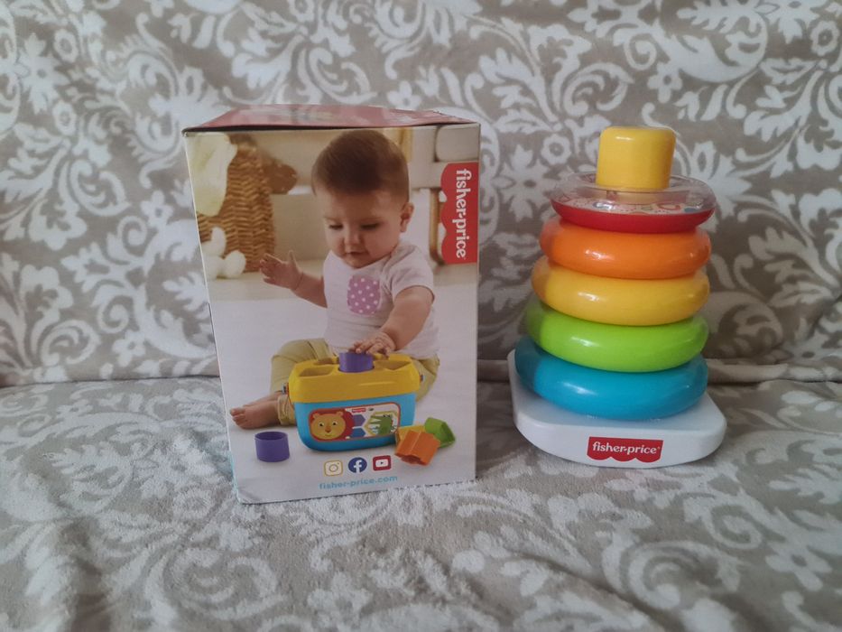 Fisher price sorter i wieża