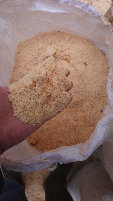 Тирса в мішках різной фракції .Кора  Попіл