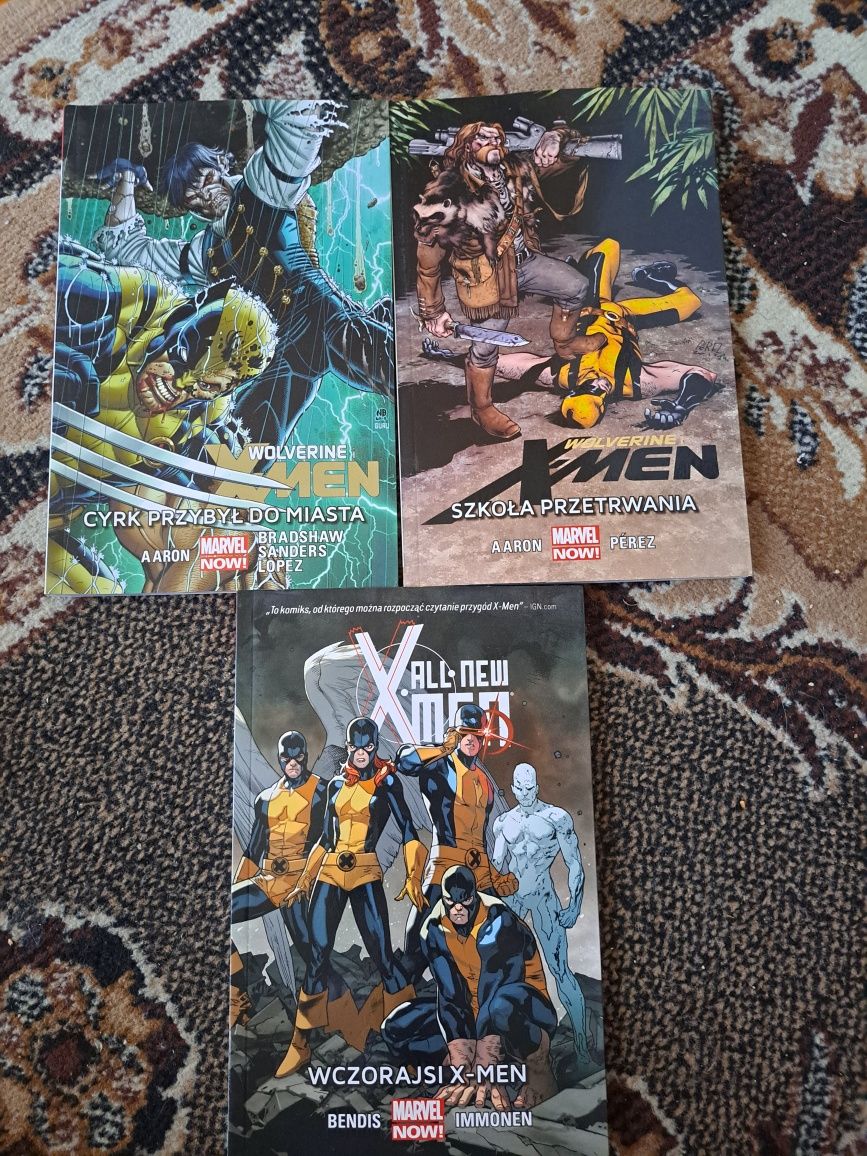 Zestaw komiksów, komiksy X men, Wolverine