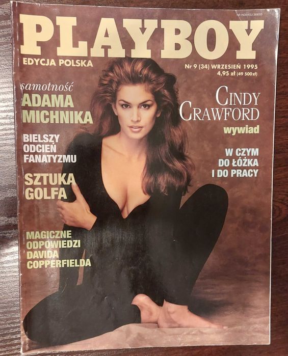Magazyn playboy  1995 Cindy Crawford