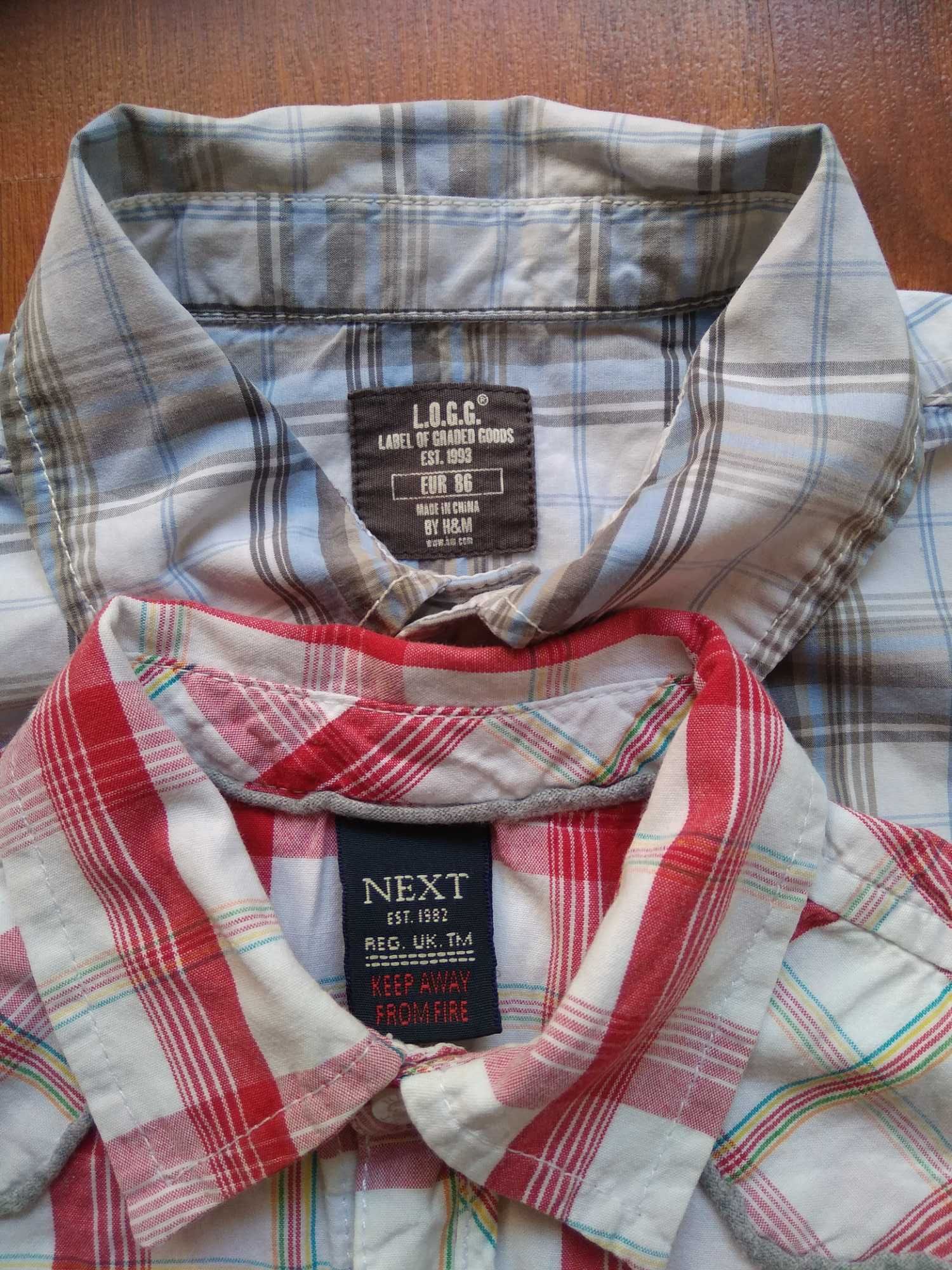 2 Koszule chłopięce r.86 H&M, Next
Gratis koszula